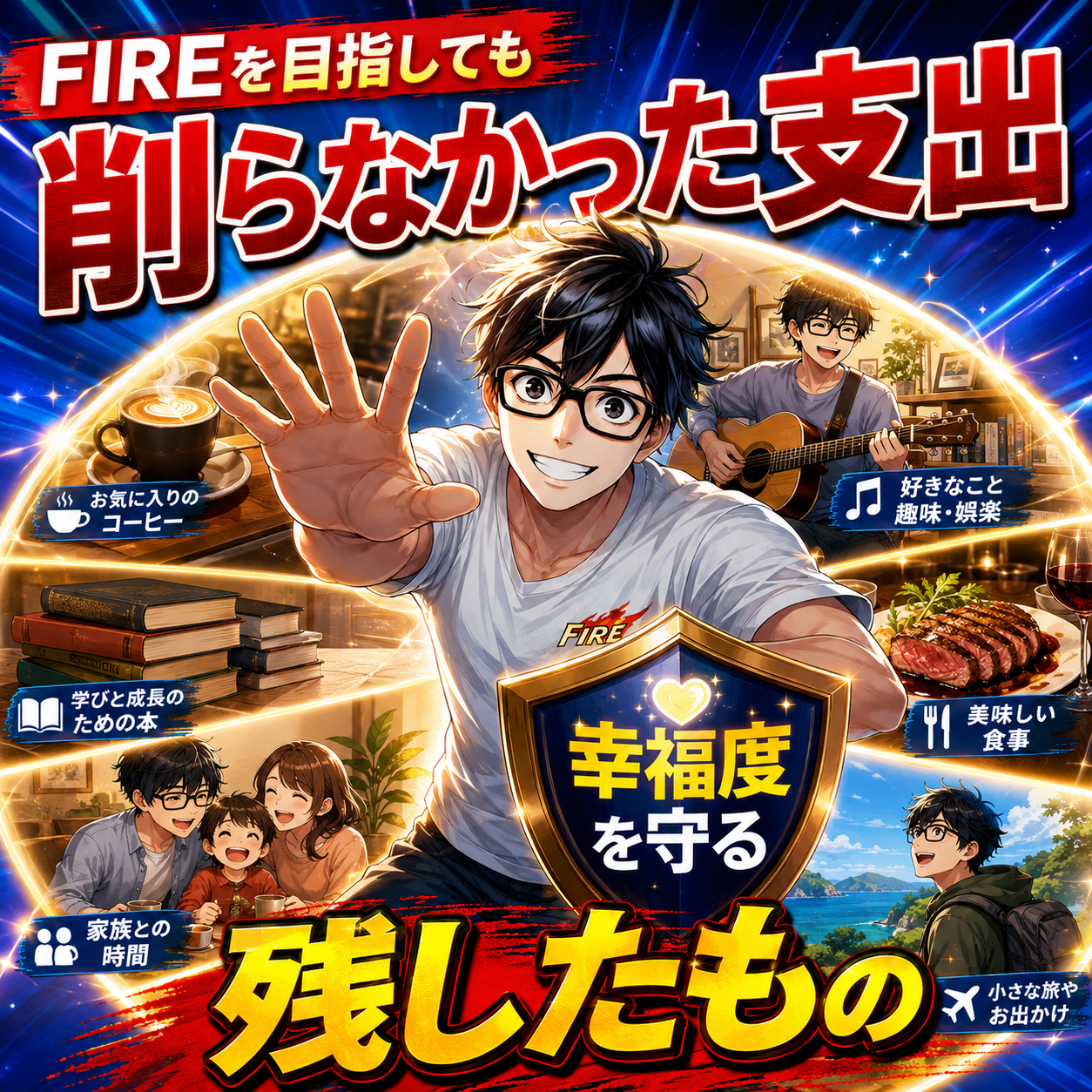 FIREを目指しても削らなかった支出。幸福度を守るために残したもののサムネイル